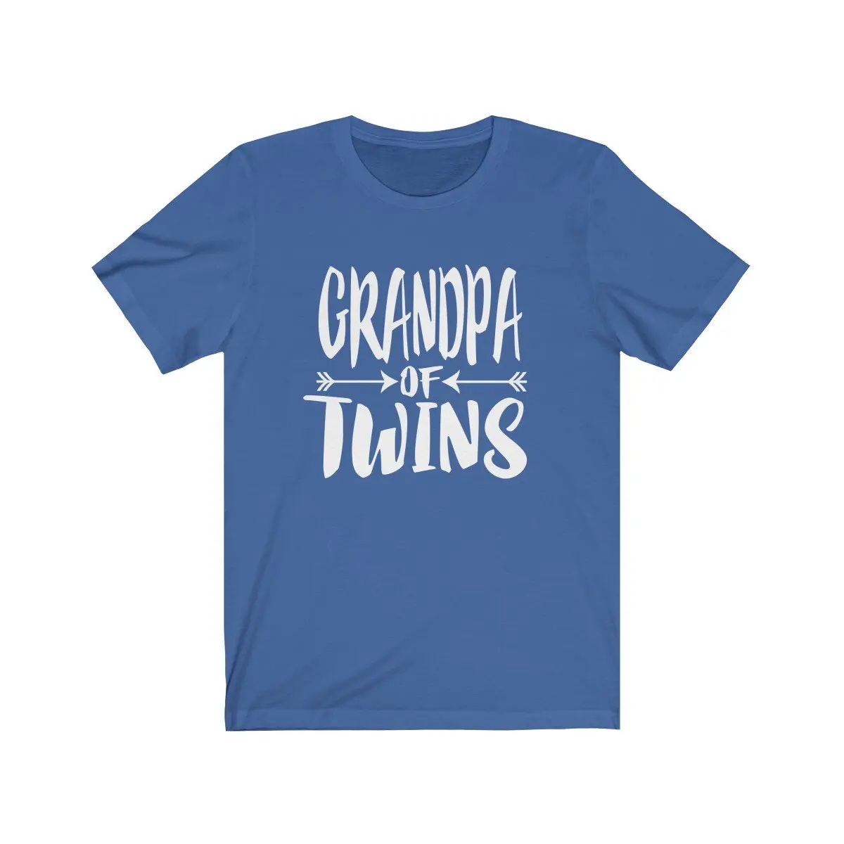 

Grandpa Of Twins T Shirt Announcement Grandfather