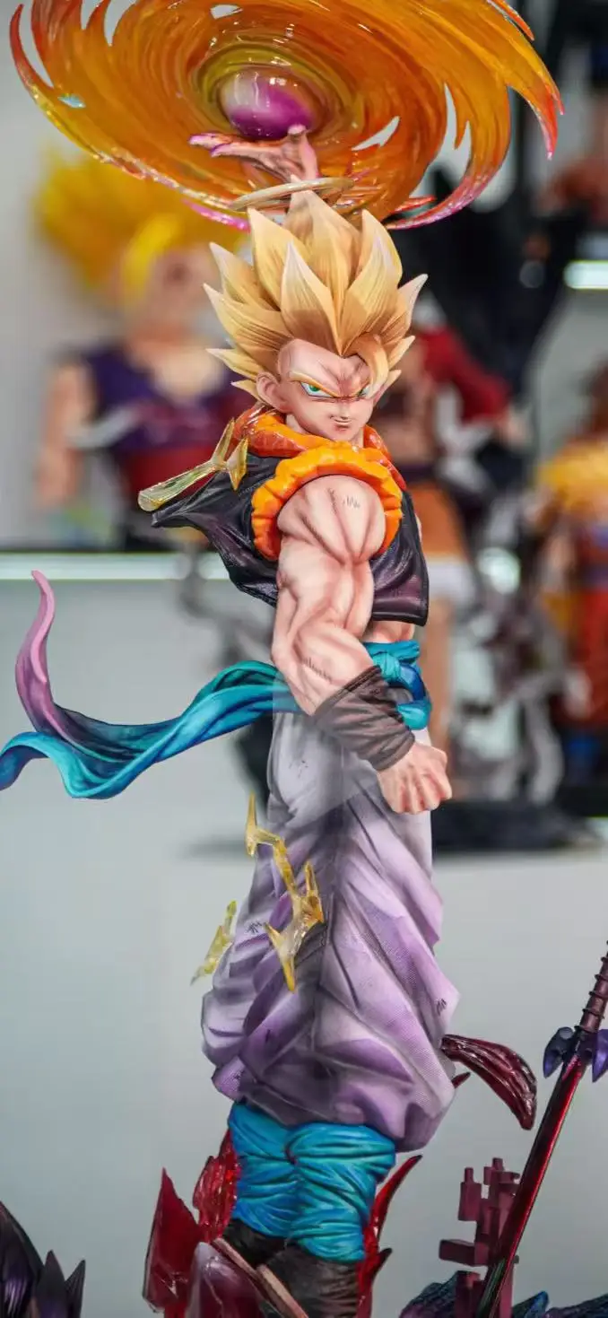 

New JT Studio Toys Dragon Ball Anime Fiugres Gogeta Figure SSj3 47cm Pre-sell Model Ornament Decor Statue Birthday Custom Gifts