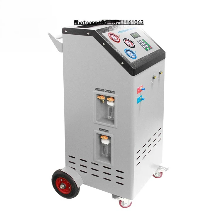 Automotive Air Conditioning Recovery Machine & AC R134a Refrigerant Recharge Recovery Machine