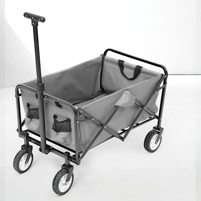 outdoor-camping-hand-pulled-shopping-cart-vegetable-buying-storage-tool-car-portable-market-stall-camping-car-stainless-steel