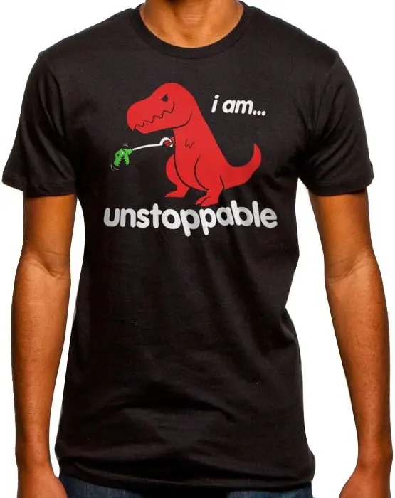 Unstoppable T-Rex T-Shirt (XXL)