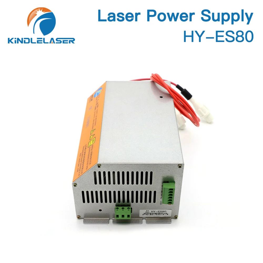 KINDLELASER 80-alimentazione elettrica del Laser di CO2 di 100W 80W HY-ES80 per la tagliatrice dell'incisione Laser di CO2 serie ES