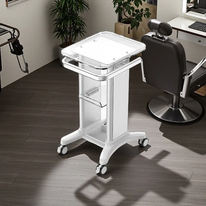 

Eyelash Extension Salon Trolley Professional Aesthetic Rolling Cart Drawers Storage Organizer Beauty Spa Equipment Portable