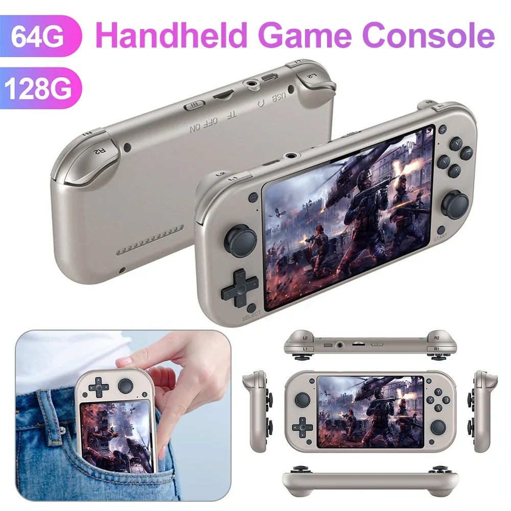 M17 Handheld Game Console 4.3 Inch LCD Screen Emuelec Emulator Portable Retro Video Game Player built in 20000+Classic Games