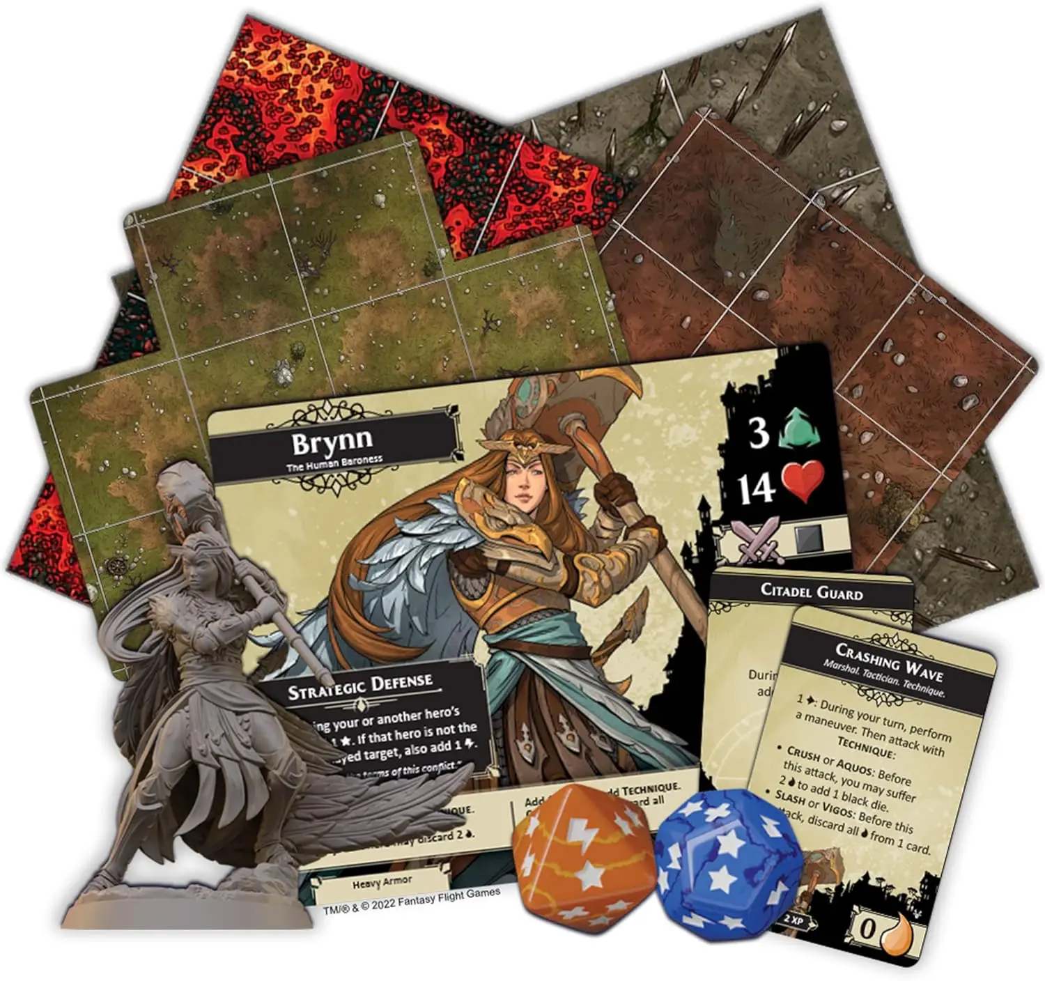 Legends of The Dark Board Game The Betrayer's War Expansion - Fantasy RPG Strategy Game, Cooperative Game, Ages 14+, 1-4 Players