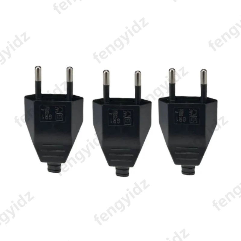 1PCS Kabelmontage Europäischen Netzkabel CE Stecker Buchse Elektrische Stecker Industrielle Vintage Stil Rewire Stecker 250V 16A