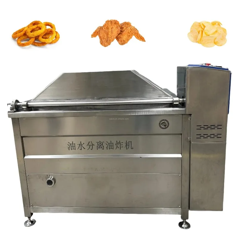 Factory Direct Sales Popular Electric Heating Deep Fryer Fried Chicken Wings Potato French Fry Banana Chips Oil Filtration