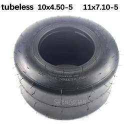 High quality tyre10x4.50-5 tubeless tire11x7.10-5 for Go Kart Knobby Scooter ATV Tire Tube
