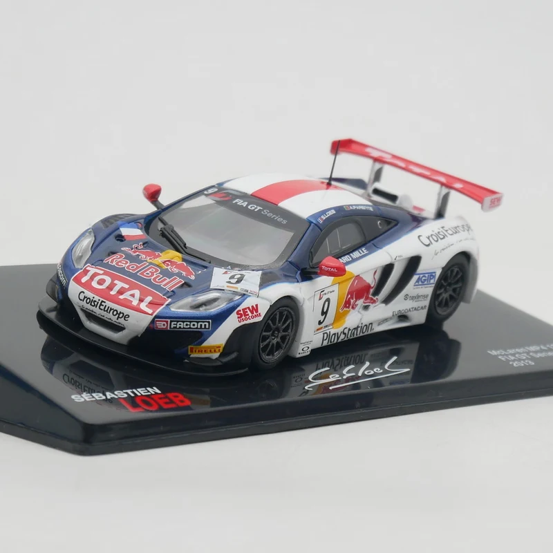 

IXO 1:43 Scale Diecast Alloy McLaren MP4 12C GT3 Racing Toys Cars Model Classics Nostalgia Adult Gifts Souvenir Static Display