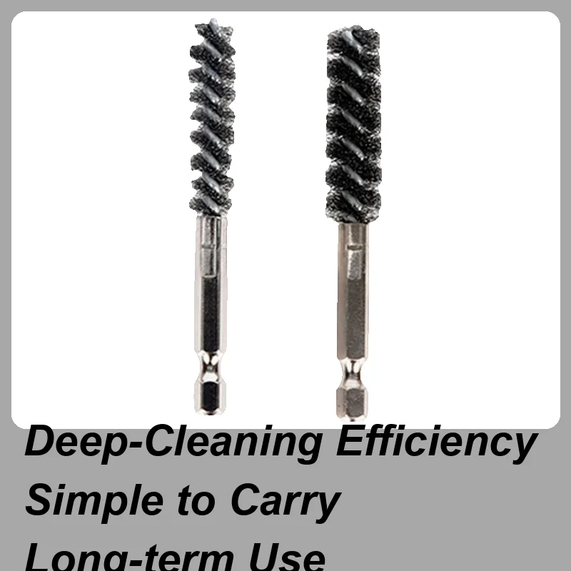 Golf Club Scrubber Golf Shaft Ferrules Brush Set Of 2 Electric Drill Cleaning Tool Polishing Stainless Steel For Women Men