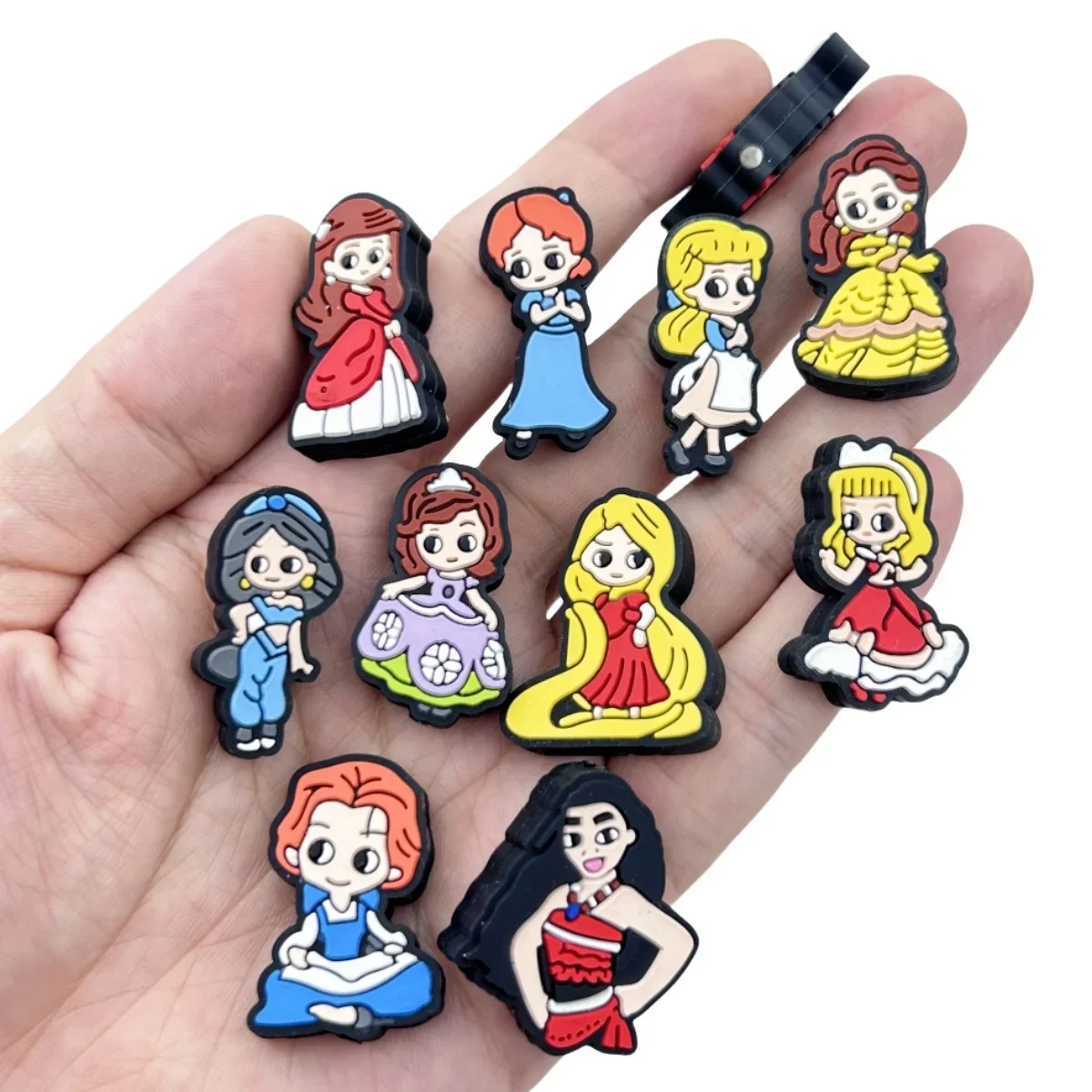 

10PC DIY Cartoon Mini Silicone Beads Nipple Chain Bead Pen Bead Jewelry Accessories Focal Bead Food Grade Silicon For Baby Toys