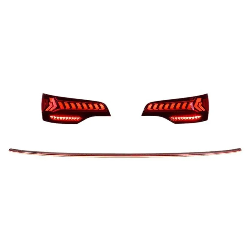 Suitable for 10-15 Q7 through LED tail light assembly modification dynamic LED water steering tail light