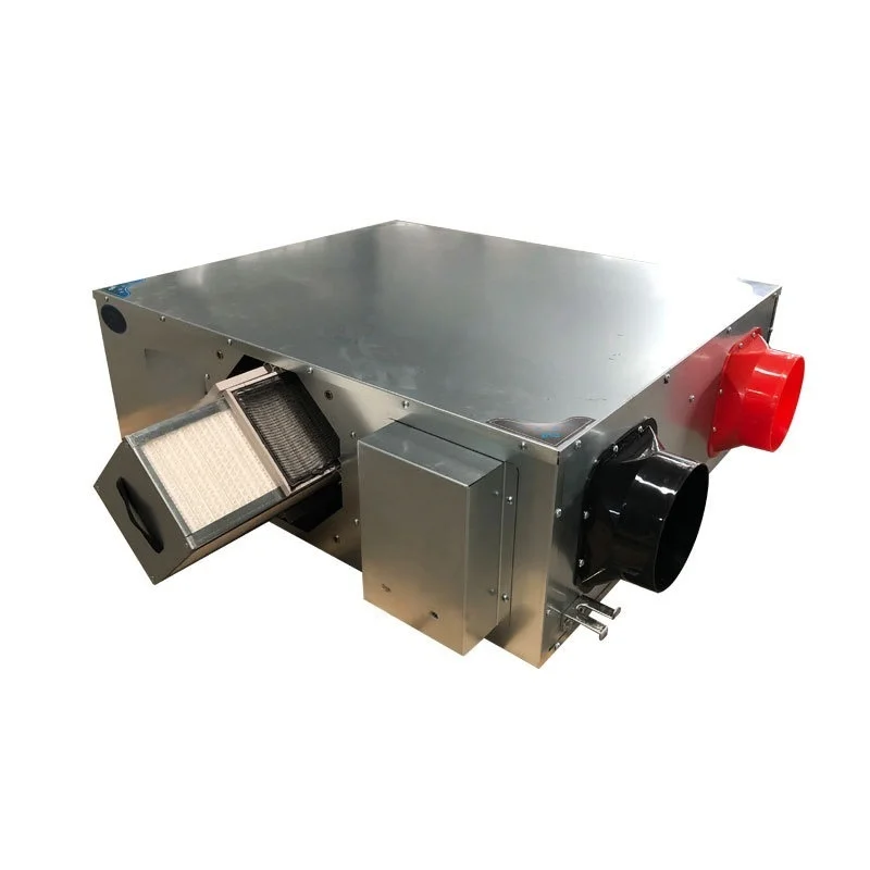 Customizable Flexible Easy Installation Central Fresh System Total Heat Exchanger Ceiling-Mounted Bidirectional Flow Shaanxi