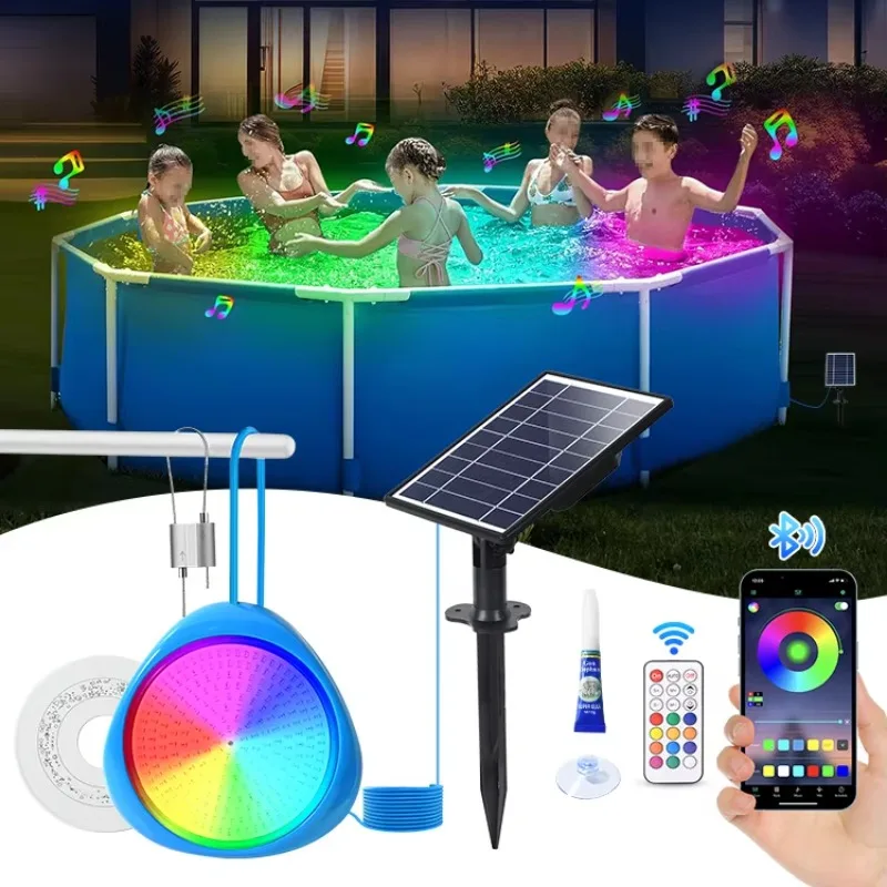 Ip68 Rgb Underwater Light Pool Spa Light 10 Watt Led Rgb Swimming Wireless Remote Control Switch Solar Pool Lights