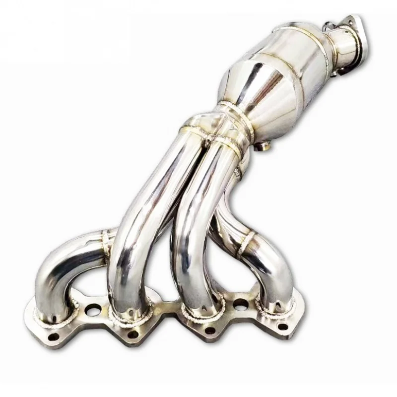 

The first section of plantain Exhaust manifold For Mercedes-Benz C250 1.8T W204 2012-2015 Catless downpipe Exhaust Downpip