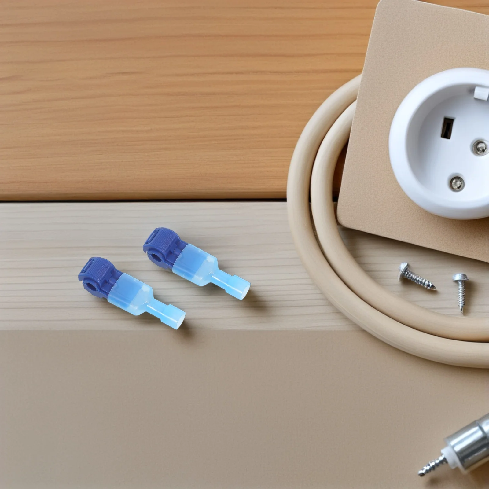 

60 Pairs Quick Terminal Electrical Wire Splice Connectors Plastic Connecteur En Female Spade