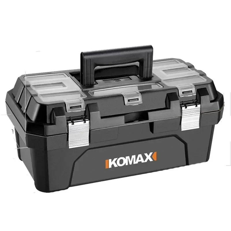 Portable Waterproof Tool Boxs Shockproof Large-capacity Multifunctional With Buckle Hard Empty Toolbox Plastic Tool Carry Case