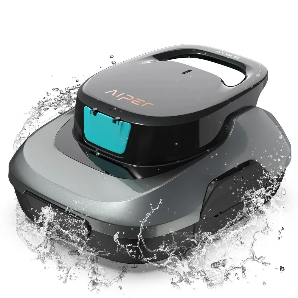 

Cordless Pool Vacuum Robotic Cleaner for Flat Above Ground Pools Cleaning Tools