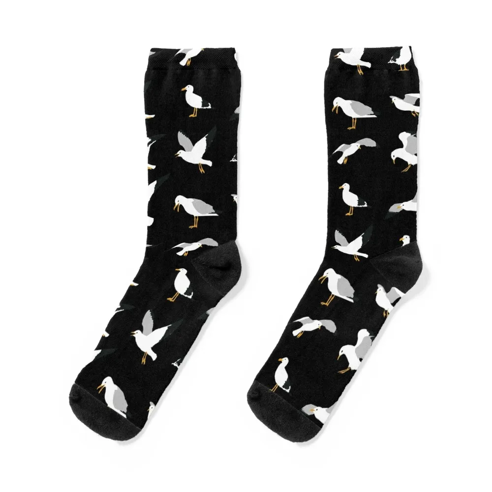 seagull Socks new in's New year's sheer Designer Man Socks Women's