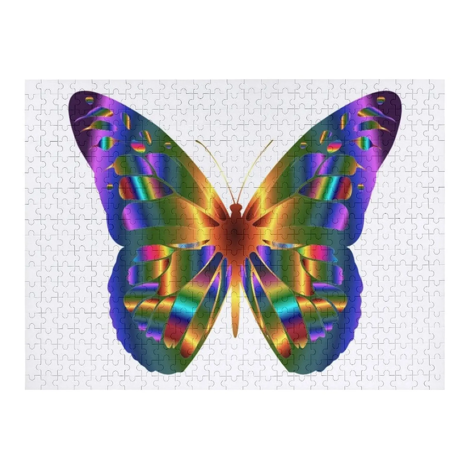 

Butterfly Hologram Jigsaw Puzzle Personalized For Kids Custom Jigsaw Personalised Toys Puzzle