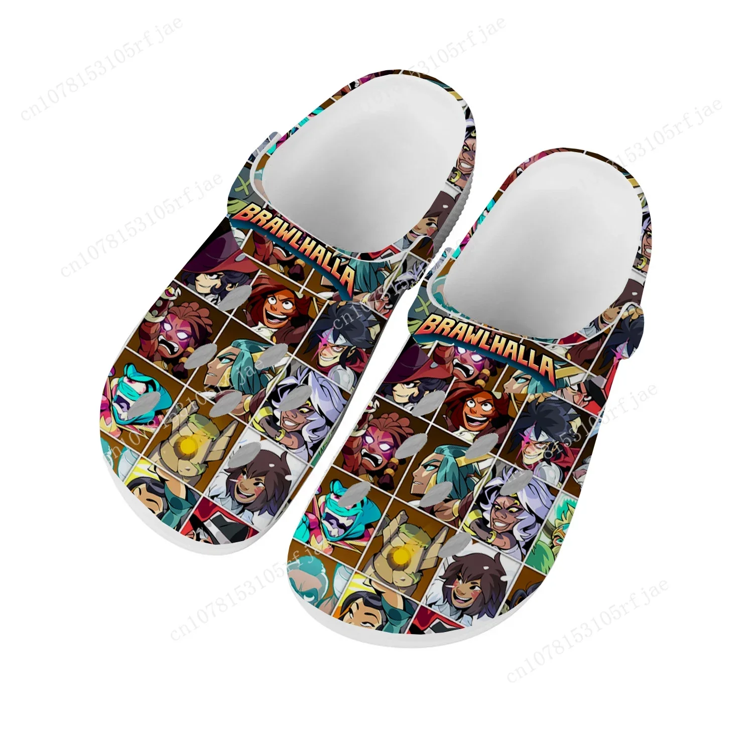 

Brawlhalla Home Clogs Hot Cartoon Game Mens Womens Teenager Fashion Custom Built Water Shoes Garden Beach Hole Slippers Sandals