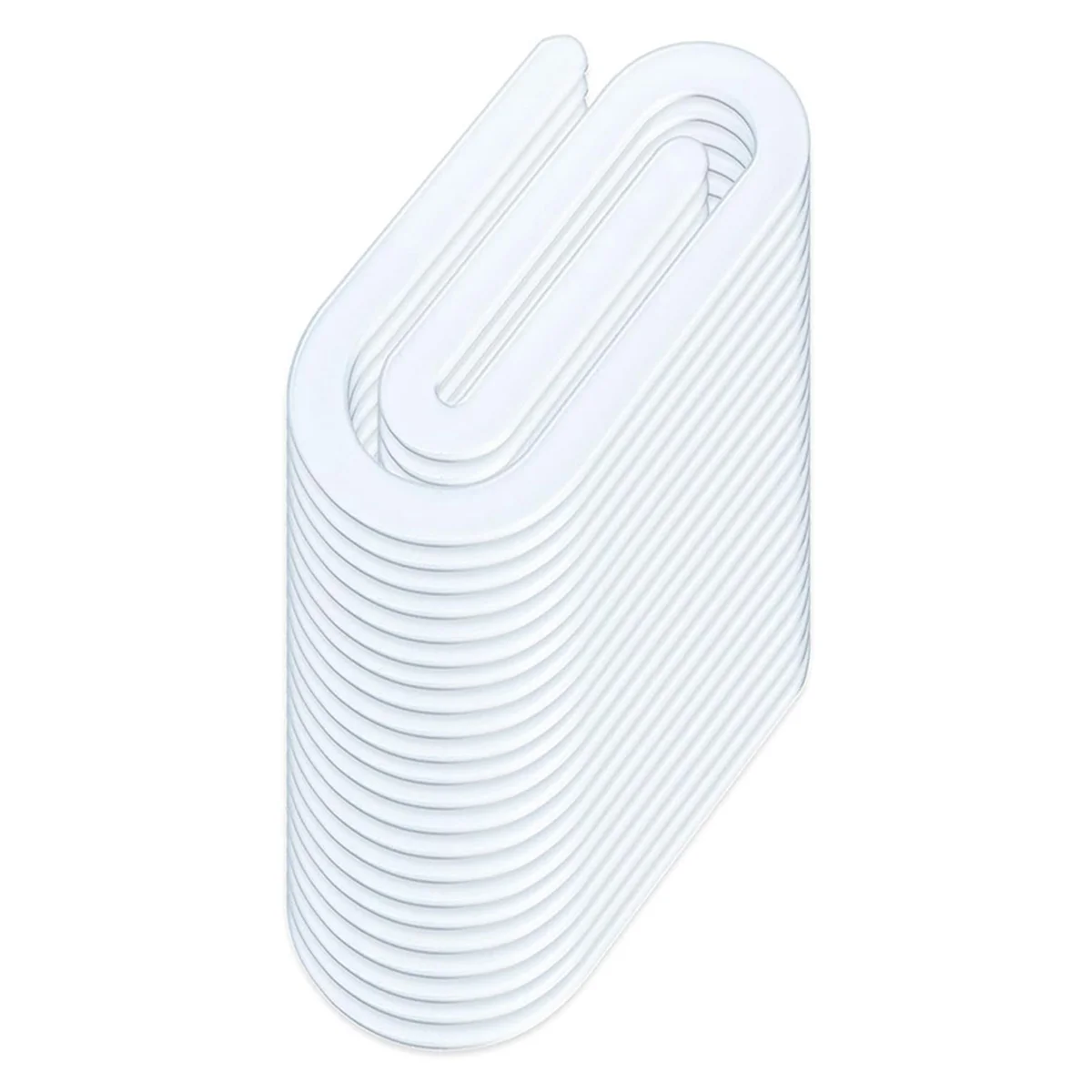 

ABXK 20 Pack Sublimation Blanks Acrylic Paper Clips, 4 X 2Inch Jumbo Paper Clips Clear for Heat Transfer DIY Design