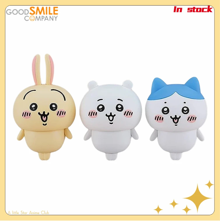 

In Stock Original GSC Max Factory Nendoroid Chiikawa 2167 Hachiware 2168 Usagi 2169 Anime Figure Ornament Collection Model