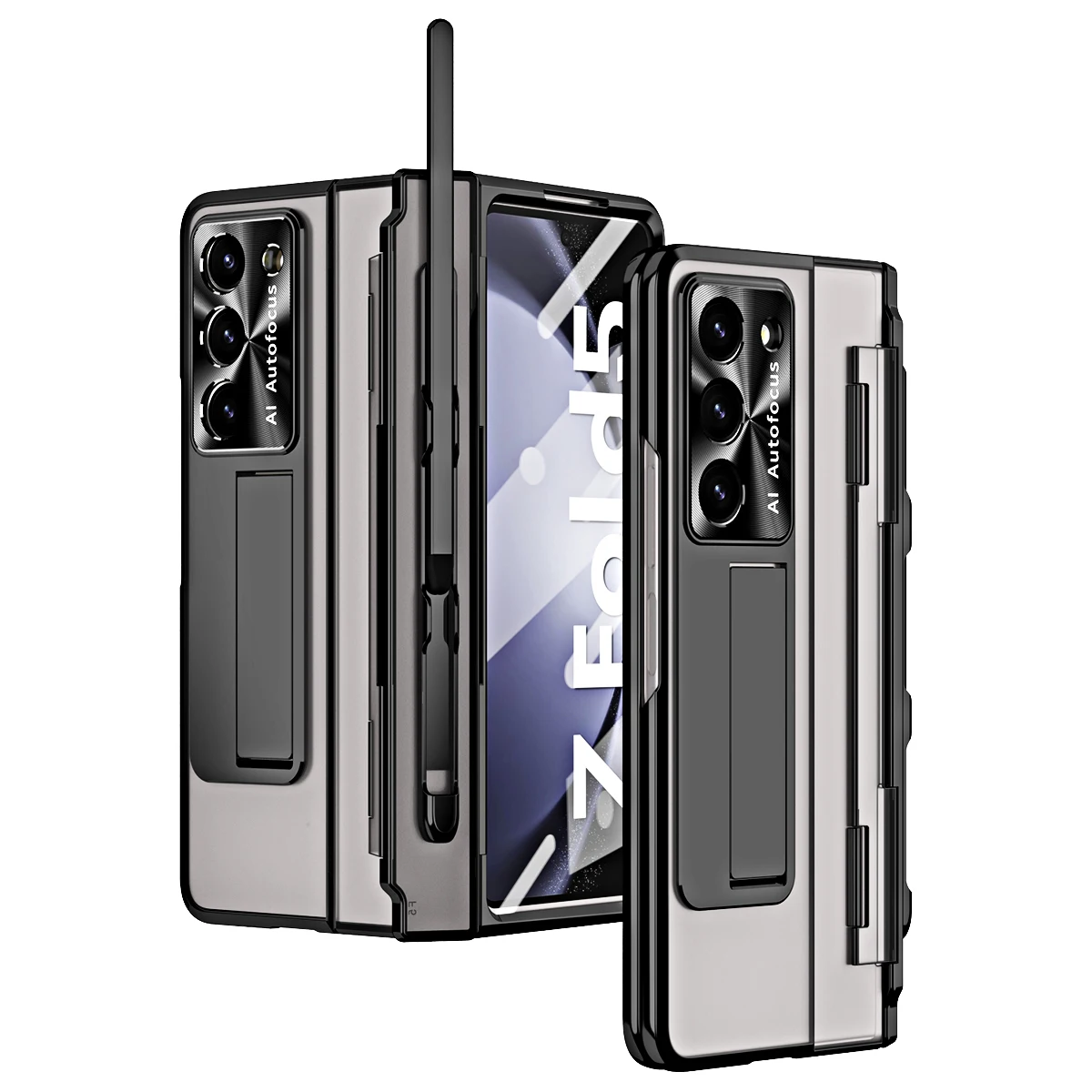 

Оригинальный чехол с S Pen совместимый с Samsung, чехол для телефона Samsung Galaxy Z Fold 5, матовый чехол Samsung Fold5, защитный чехол