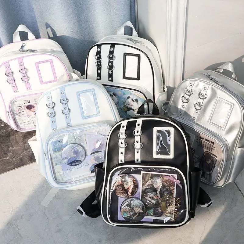 

Женский рюкзак Y2k, новая мода, эстетические рюкзаки для колледжа Itabag, Лолита Jk, прозрачная школьная сумка Ita, новинка в японском стиле