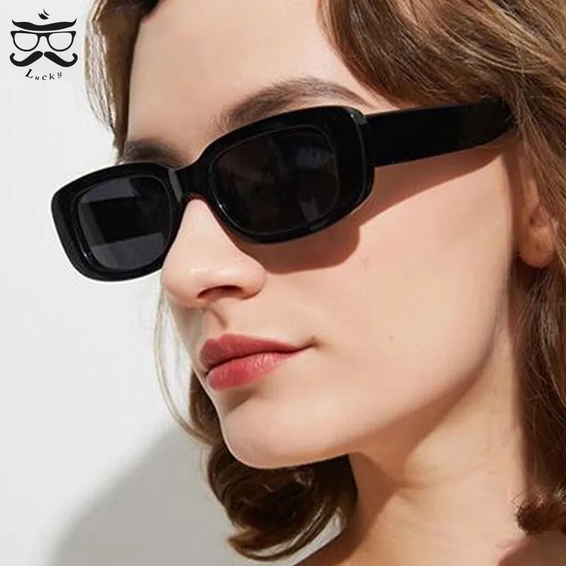 2024 Women's New Personality Small Square Sunglasses Every Fashion Trend Sunglasses Gafas De Sol Mujer