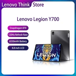 Global firmware lenovo legion y700 jogo tablet 2022 8.8 polegada 6550mah 45w carregamento 2560*1600 tablette android snapdragon 870