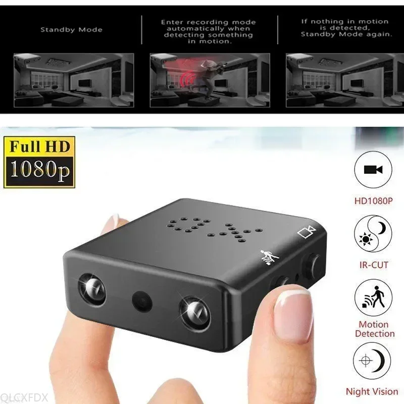 มินิกล้อง DV DVR Full HD 1080P Home Security กล้องวิดีโอ Night Vision Micro Secret Cam Motion Detection Video เครื่องบันทึกเสียง
