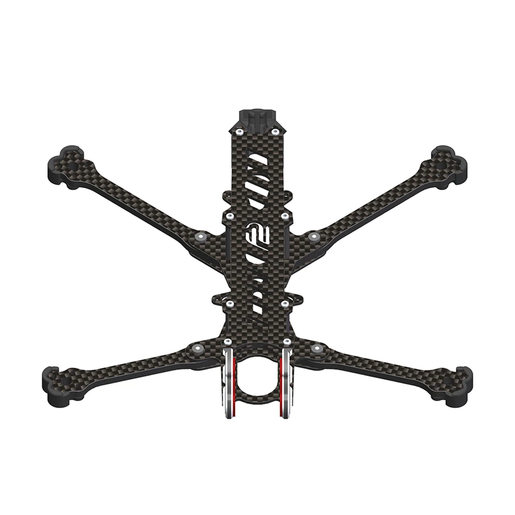 JMT DIY 218MM 169MM Radstand 5 Zoll 4 Zoll LR4 LR5 Long Range Rahmenkit für DJI O4 Wide FlyFox No.15 FPV Racing RC Drohne – Detail 10