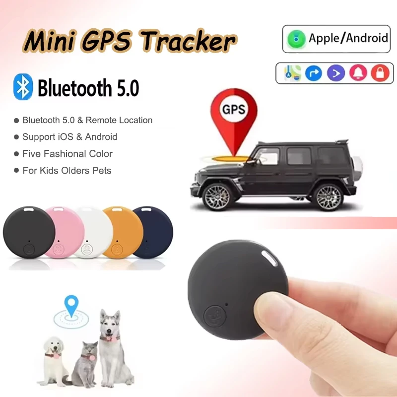 

Мини GPS-трекер Bluetooth 5,0 анти-потерянное GPS-устройство слежения за автомобилем Ios Android Smart Finder локатор аксессуар для ключей домашних животных
