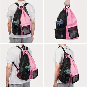 Swimming bag with wet pockets, drawing backpack, beach gear storage, gym and training, bag01 8 Main Sales Backpack Bag - №1