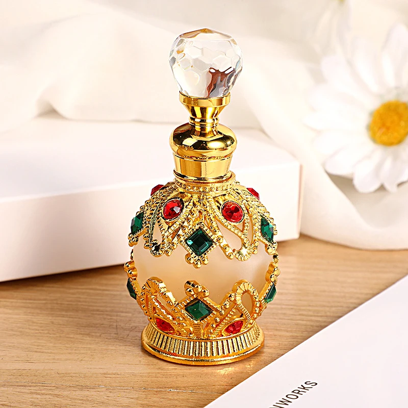 1PCS Luxus Parfüm Flasche Ätherisches Öl Flasche 15ml Leere Flasche Lagerung Flasche Geschenk Glas Parfüm Flasche Tragbare flaschen – Detail 24