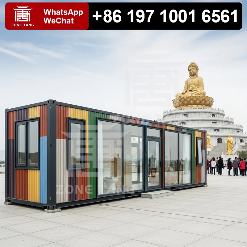 

4 Bedroom Container House Accommodation Pre Fabricated Homes Freight Container Homes Flat Pack House Prefab Houses Modular Homes