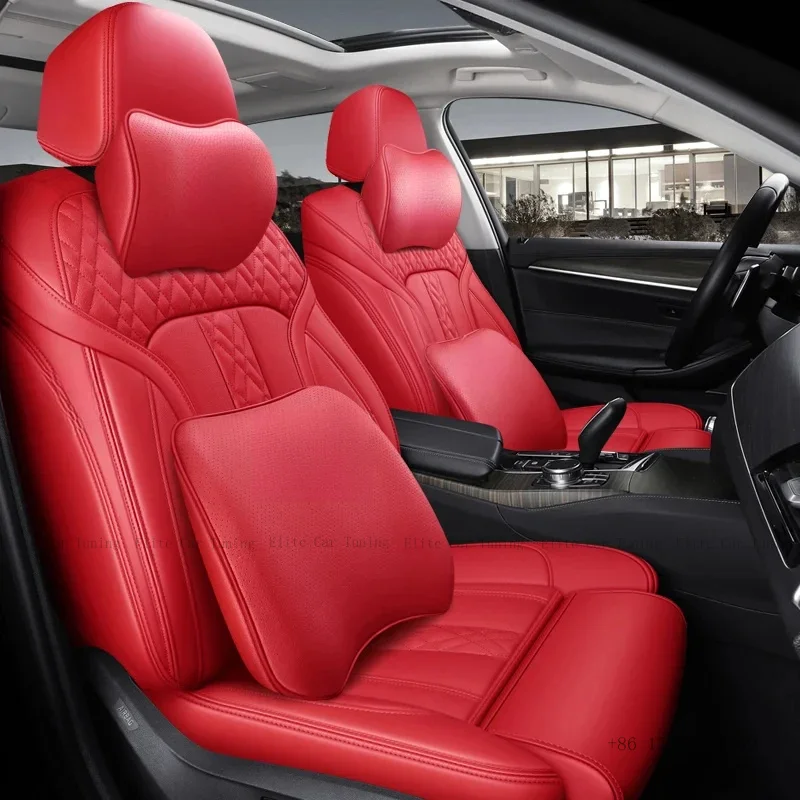 OEM Custom Design Car Seat Covers Seat Cushion Four Season Customize for Trunks Five 5 Seats