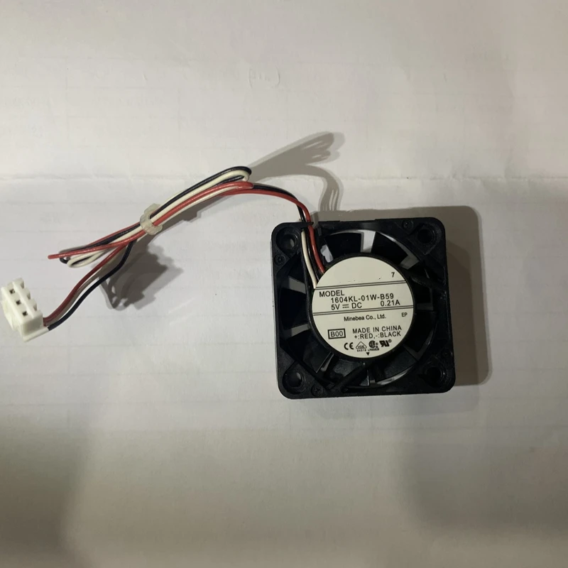 1PCS-5PCS 1604KL-04W-B39 4cm 4010  5V 0.21A  3 line Yaskawa Servo Drive Cooling Fan