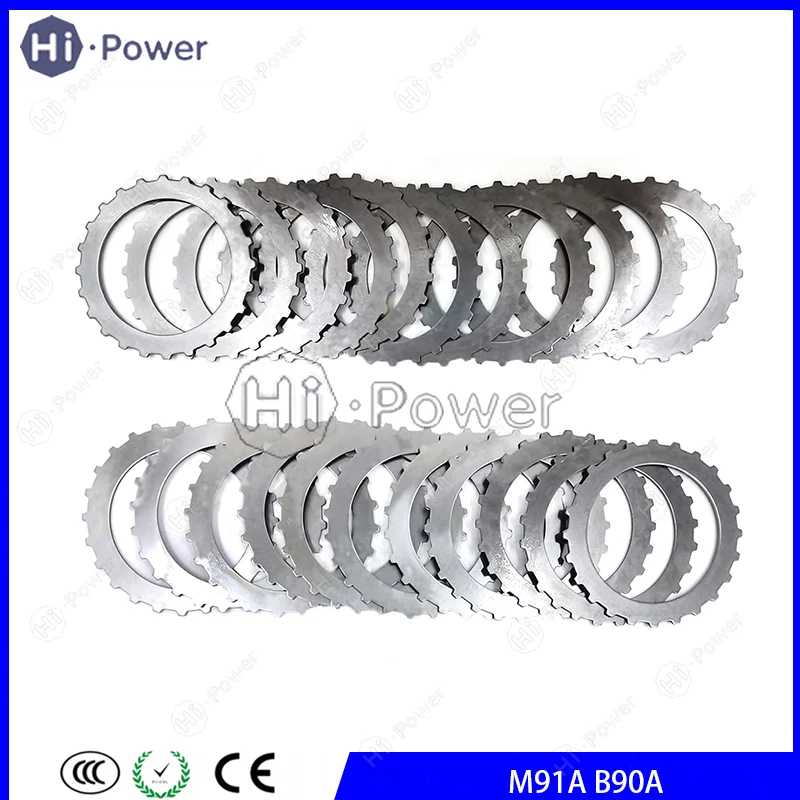 

Стальная пластина сцепления M91A B90A CP1 CP2 Стальной комплект автоматической коробки передач для HONDA ACCORD 2008-UP Автомобильные аксессуары Комплект дисков коробки передач