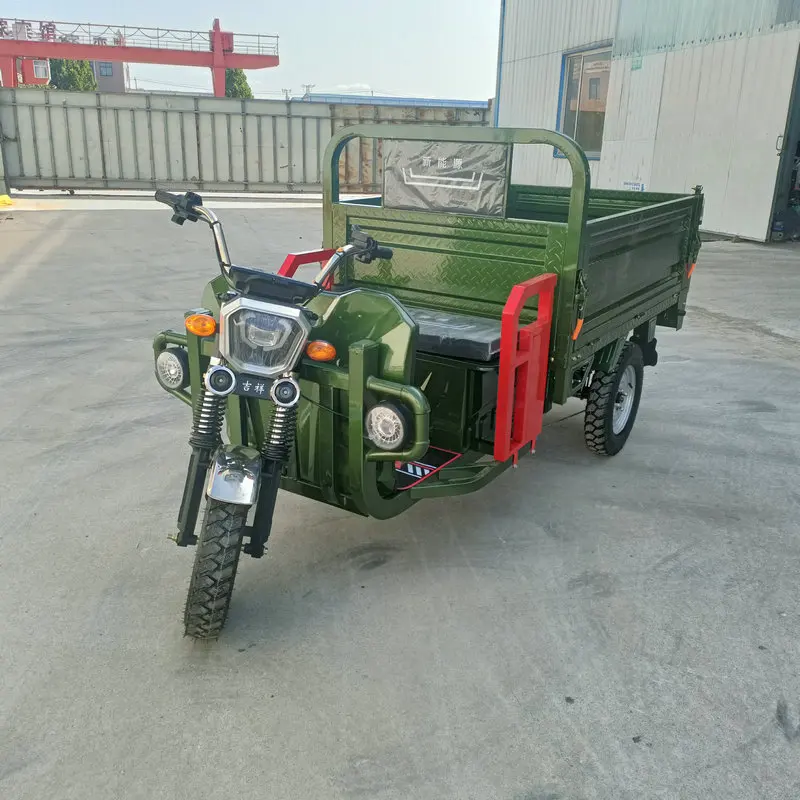 China Factory 60 Volt Electric Tricycle Scooter with Basket for Handicapped Electric Tricycle for 2 People