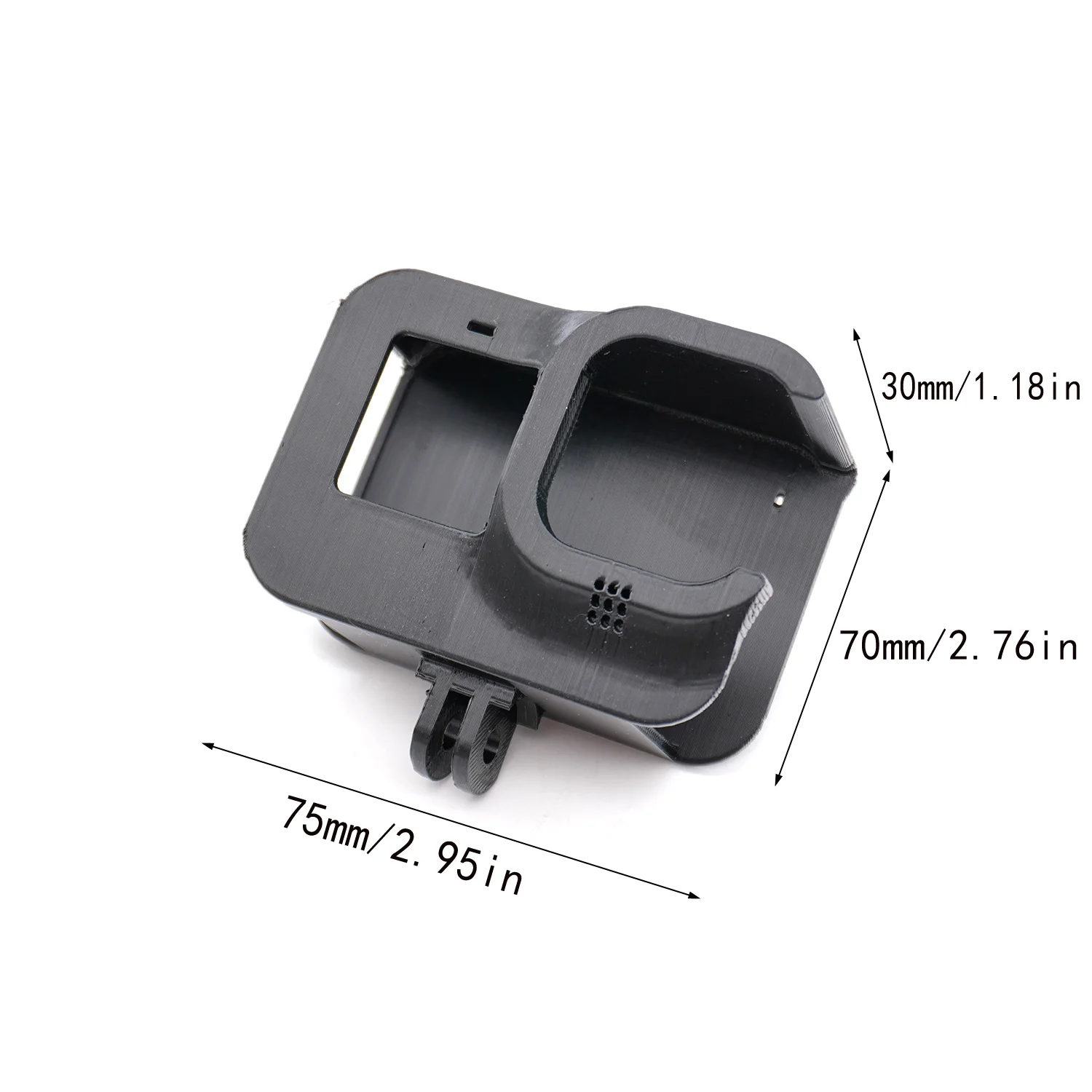 BOGIRC RC Model RC Racing Drone FPV Parts Camera Mount Framework TPU 3D Printed for Gopro Hero 9/10/11/12 Camera Accessories