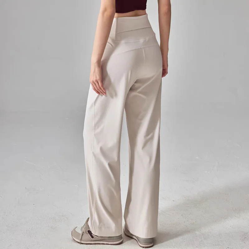 

Loose Leisure Sports Trousers Women'S Outdoor Running Fitness Pants Quick-Drying Yoga Wide-Leg Pants Training Straight-Leg Pants
