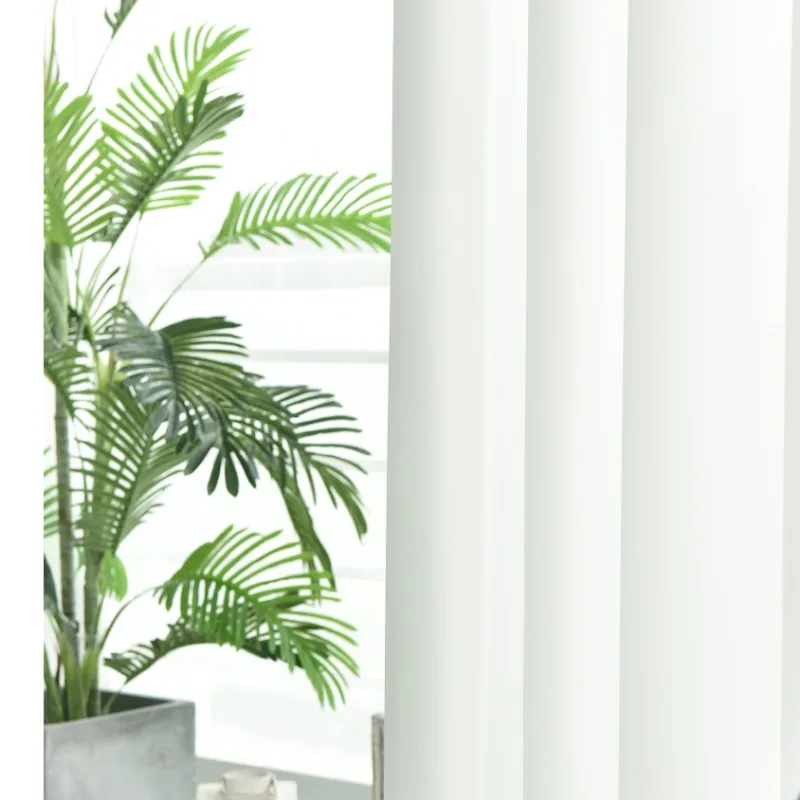 

Window Screen Anti-scratch White Gauze Curtain Light-impermeable Phantom White Velvet Balcony