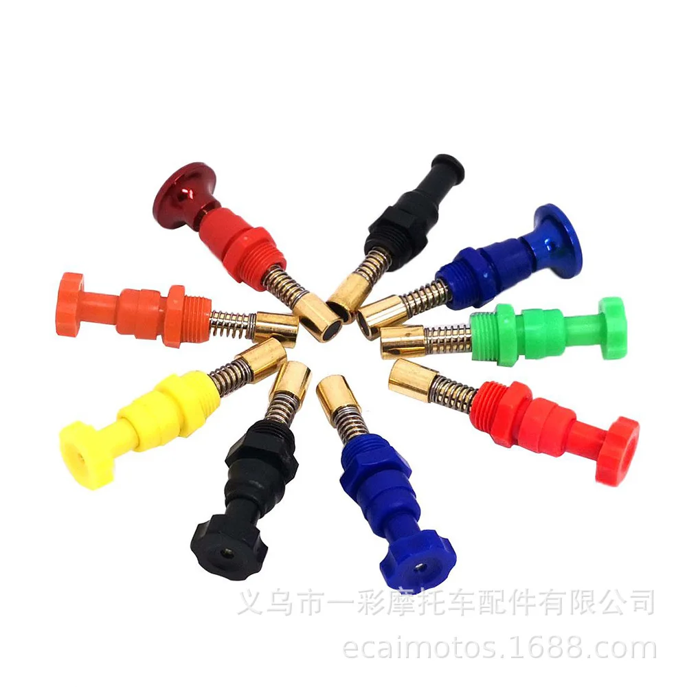 

10PCS motorcycle modification accessories PWK carburetor damper start switch PE universal carburetor manual damper OKO
