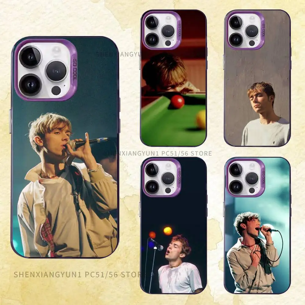 

D-Damon A-Albarn Phone Case For iPhone 17 16e 16 15 14 13 12 Pro Max X XR XS MAX Back Cover