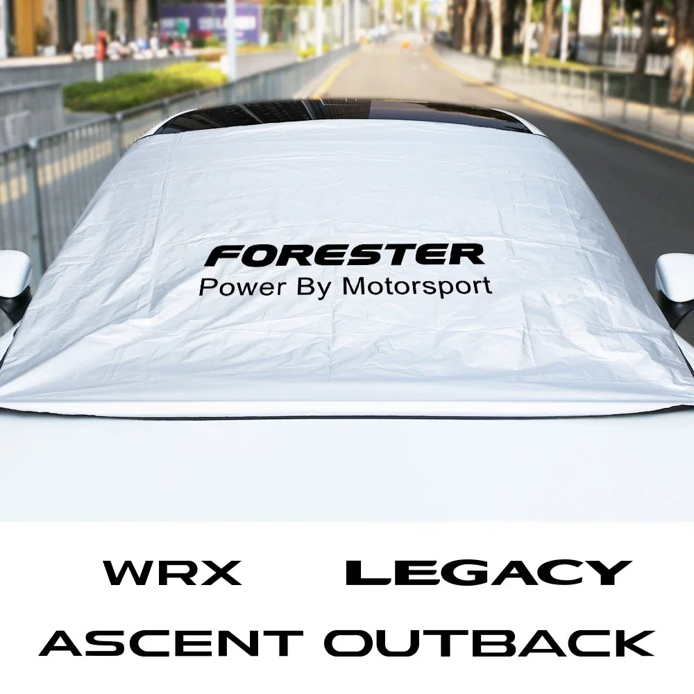 

Car Front Window Sun Shade Cover Windshield Sunshades Auto Accessories For Subaru Forester XV Outback Legacy WRX BRZ Ascent