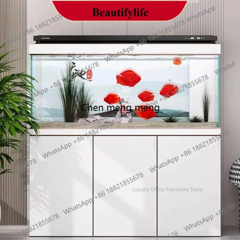 

C178 New Style Fish Bowl Aquarium Simplicity Fish Farming Equipment Floor Aquarium Ecology Customizable Furniture El Acuario