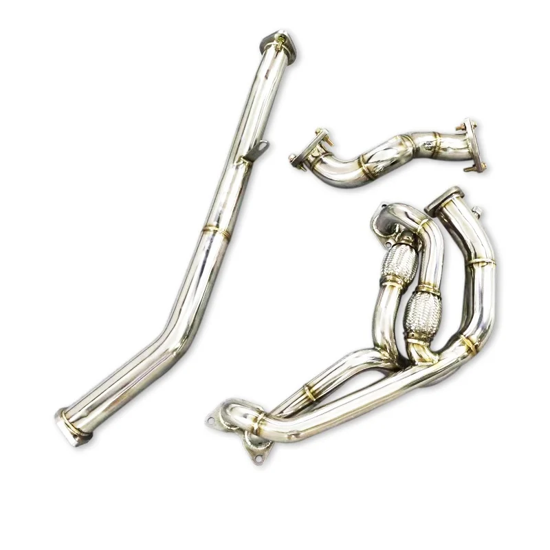 The first section of plantainExhaust manifold Front pipe S pipe For Subaru BRZ 2.0 2012-2019 Stainless Steel Car Exhaust System