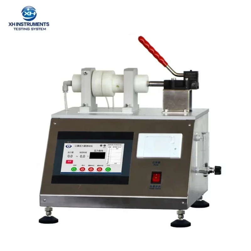 Pressão Diferencial Tester Máscara, EN 14683, Delta P Test